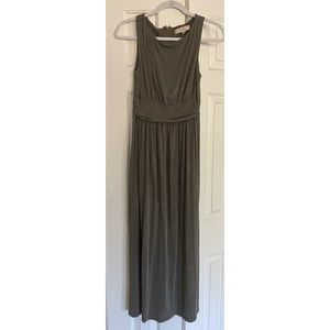 Beautiful maxi LOFT dress size XSP Extra Small Petite EUC Excellent Condition